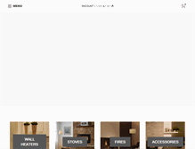 Tablet Screenshot of discountstovesandfires.com